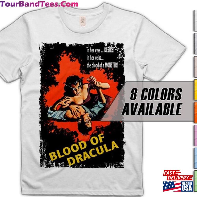 Blood Of Dracula V1 Men’S T-Shirt All Sizes Unisex Sweatshirt 29Uf152177 – Utopia Fashion