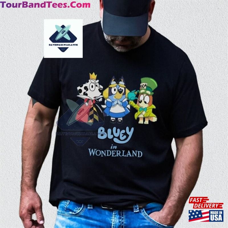 Bluey In Wonderland Shirt Bingo Play Hoodie Classic 29Uf147353 – Utopia Fashion