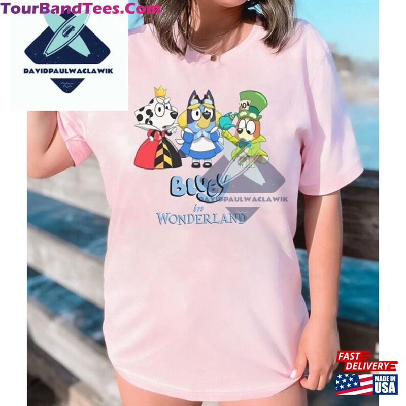 Bluey In Wonderland Shirt Bingo Play Sweatshirt Hoodie 29Uf147332 – Utopia Fashion