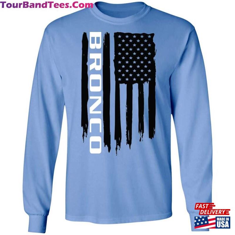 Bronco American Flag T-Shirt Sweatshirt 29Uf152575 – Utopia Fashion