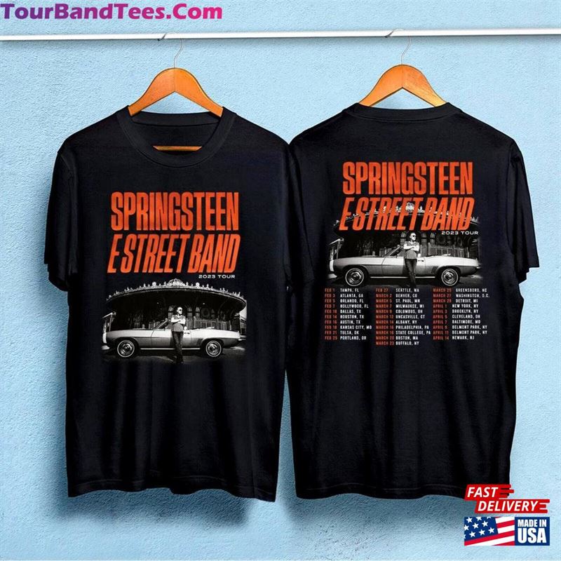 Bruce Springsteen And The E Street Band Tour Shirt Sweatshirt Classic 29Uf147404 – Utopia Fashion