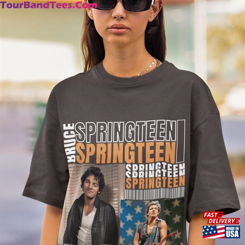 Bruce Springsteen Born In The Usa World Tour’84 Unisex T-Shirt 29Uf147121 – Utopia Fashion