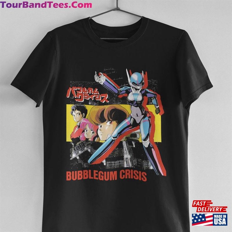 Bubblegum Crisis Unisex T-Shirt 80S Anime Vintage Manga Aesthetic Classic 29Uf157368 – Utopia Fashion