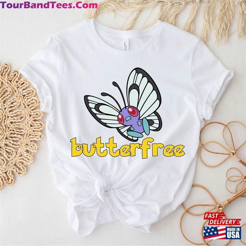 Butterfree Shirt Pokemon Cartoon T-Shirt Classic 29Uf164172 – Utopia Fashion