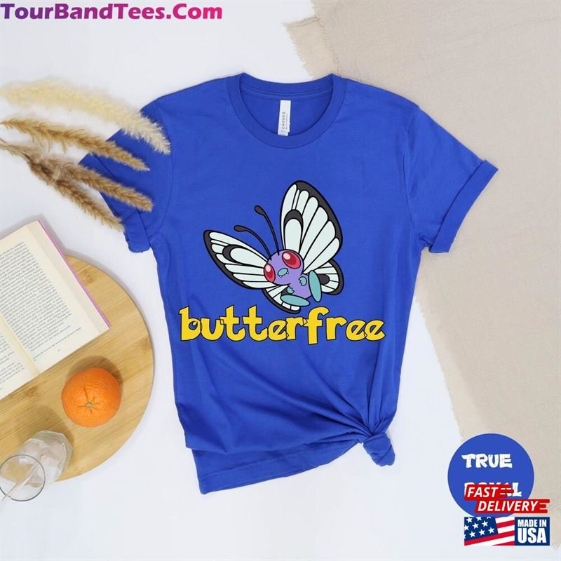 Butterfree Shirt Pokemon Cartoon T-Shirt Classic 29Uf164172 – Utopia Fashion