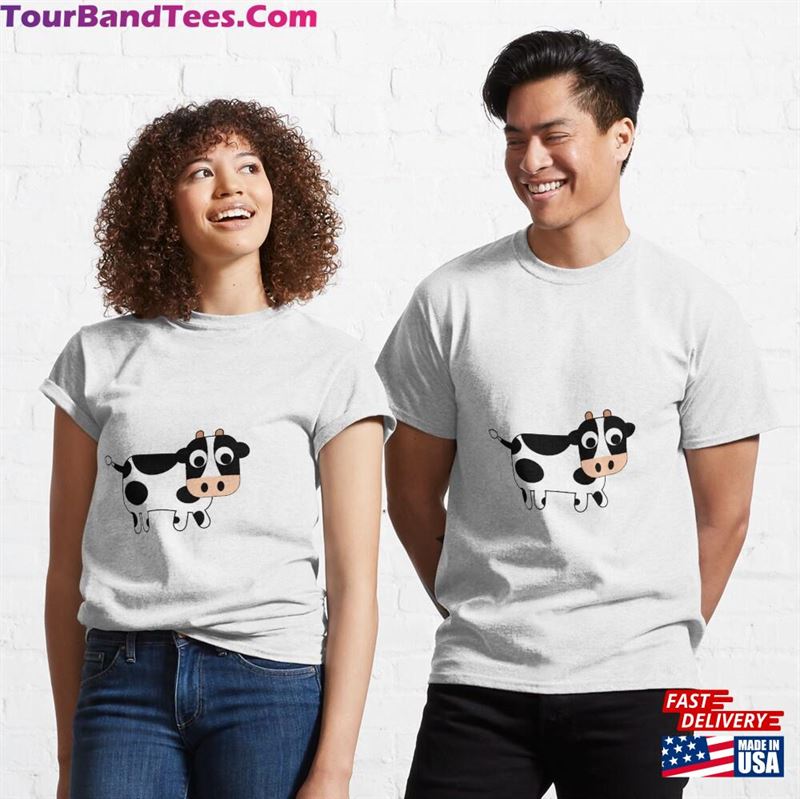 Cartoon Cow Classic T-Shirt Unisex Sweatshirt 29Uf163271 – Utopia Fashion