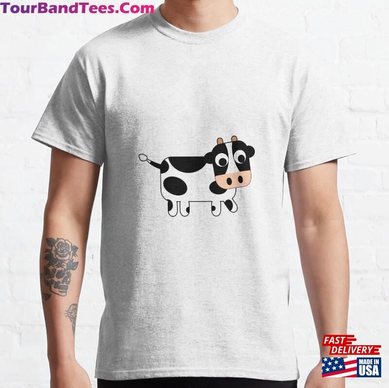 Cartoon Cow Classic T-Shirt Unisex Sweatshirt 29Uf163271 – Utopia Fashion