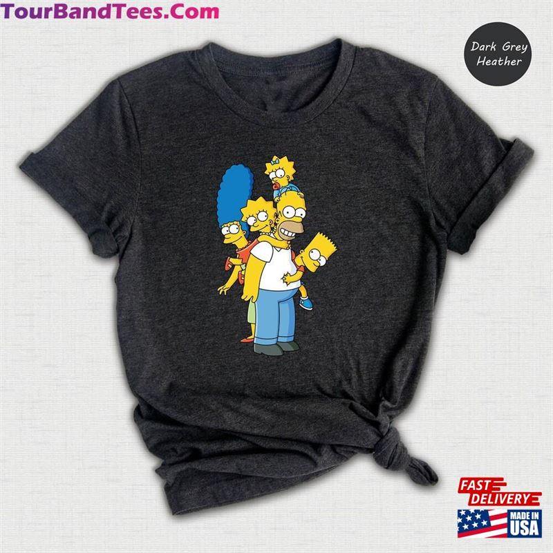 Cartoon Family Simpsons T-Shirt Funny Birthday Shirt Unisex Classic 29Uf163201 – Utopia Fashion