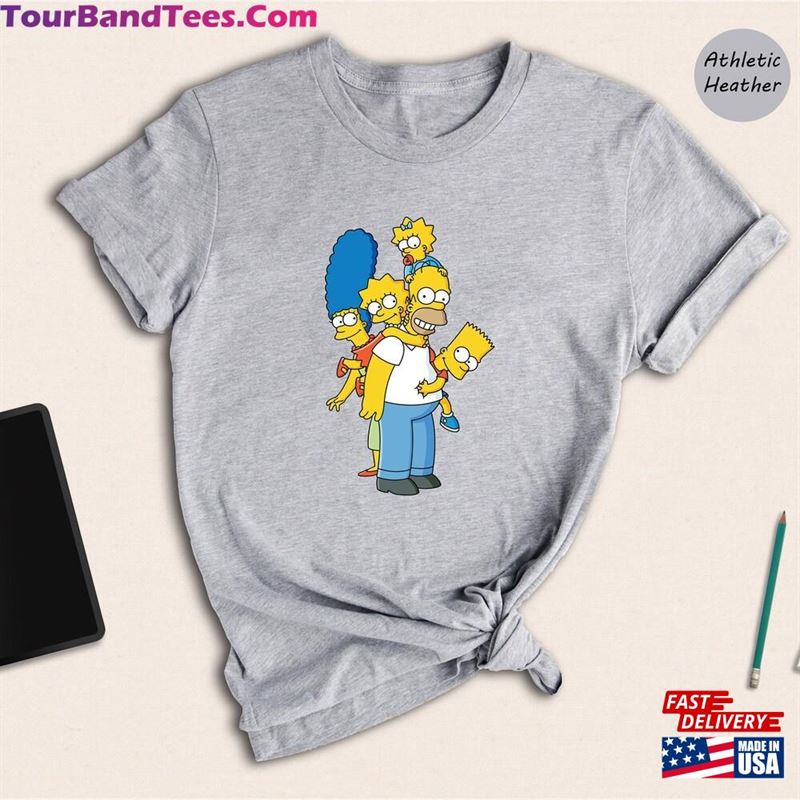 Cartoon Family Simpsons T-Shirt Funny Birthday Shirt Unisex Classic 29Uf163201 – Utopia Fashion