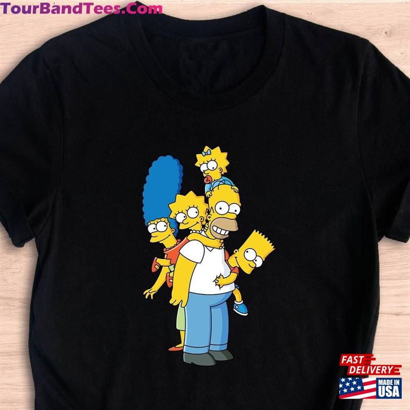 Cartoon Family Simpsons T-Shirt Funny Birthday Shirt Unisex Classic 29Uf163201 – Utopia Fashion