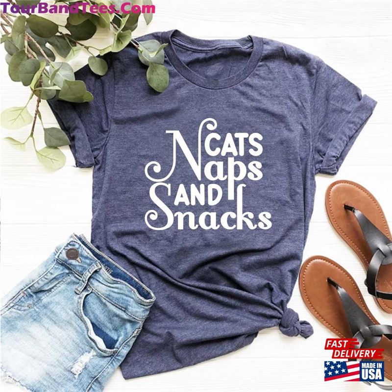 Cats Naps And Snacks Shirt Cat Classic Sweatshirt 29Uf147514 – Utopia Fashion