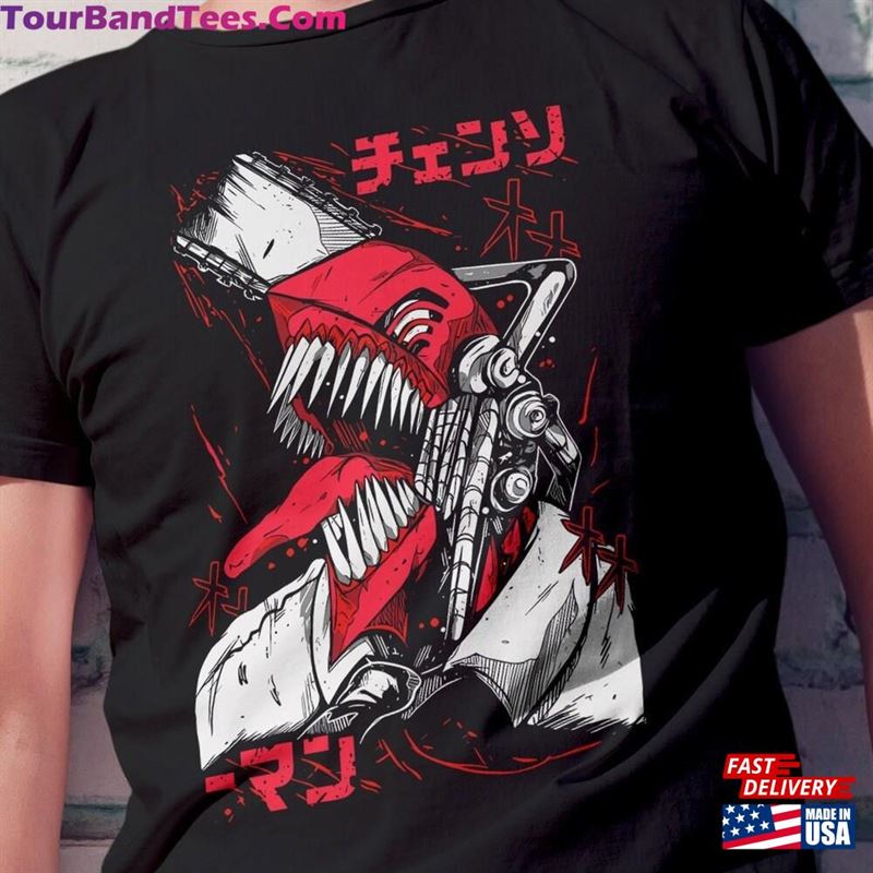 Chainsaw Devil Unisex T-Shirt Manga Streetwear Classic 29Uf163149 – Utopia Fashion