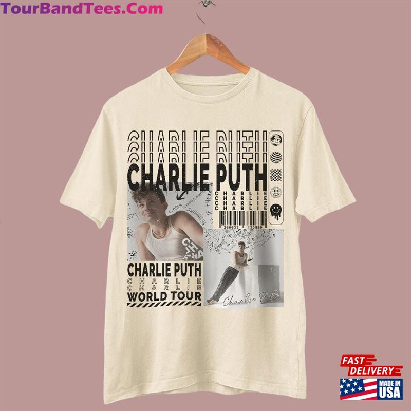 Charlie Puth Music Shirt Sweatshirt Y2K Merch Vintage 90S Live Experience Tour Tickets Album Graphic Hoodie T-Shirt 29Uf163703 – Utopia Fashion