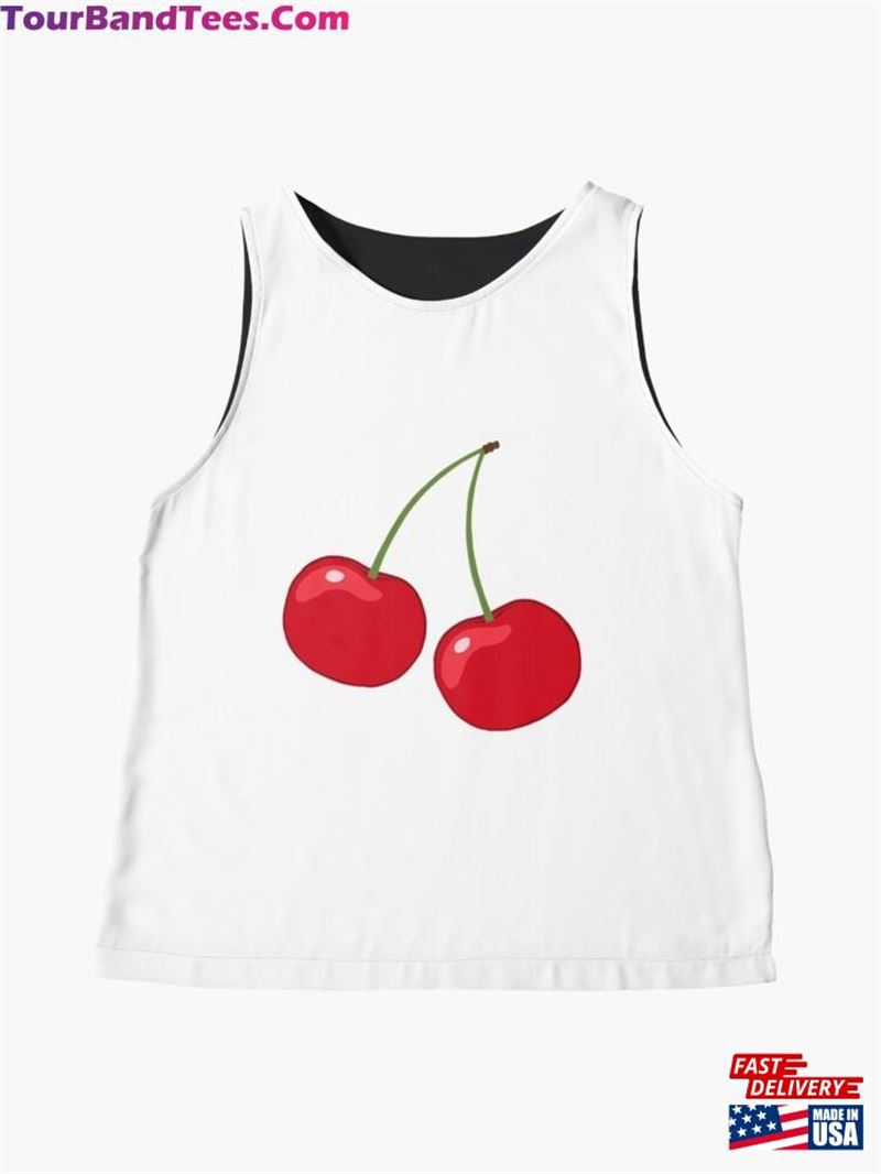 Cherry Cartoon Sleeveless Top Unisex Classic 29Uf163298 – Utopia Fashion