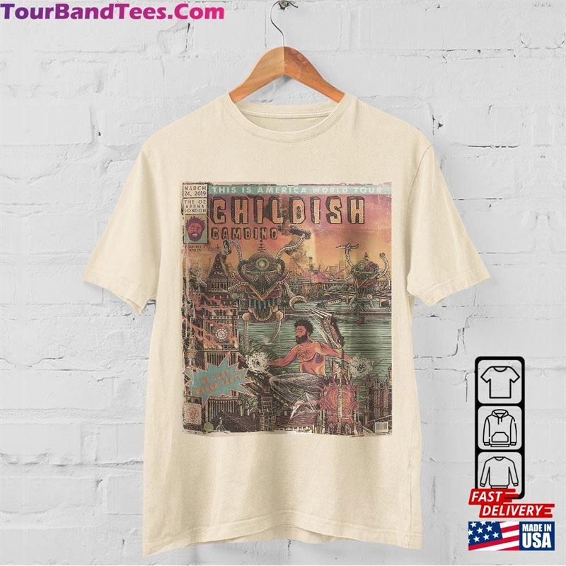 Childish Gambino Shirt Classic T-Shirt 29Uf157106 – Utopia Fashion