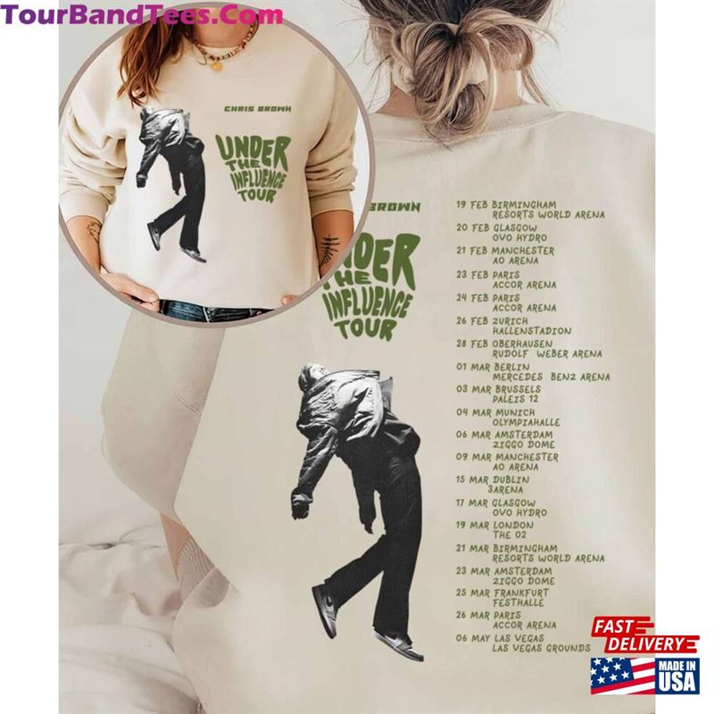 Chris Brown Under The Influence Tour Sweatshirt Shirt Hoodie Classic 29Uf147414 – Utopia Fashion