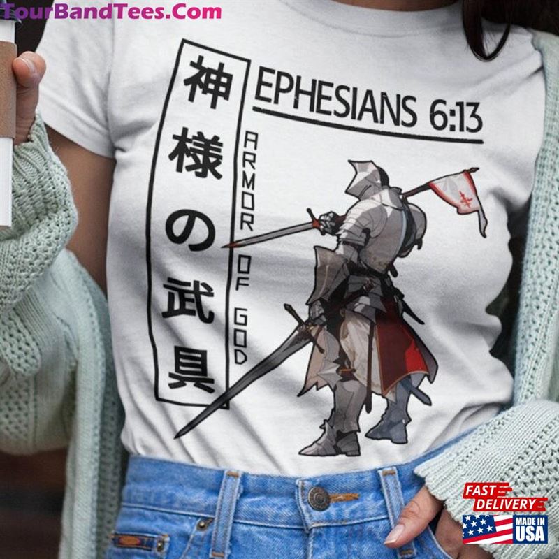 Christian Anime T-Shirt Armor Of God ( Quot Kamisama No Bugu ) Medieval Knight Manga Classic Sweatshirt 29Uf157445 – Utopia Fashion