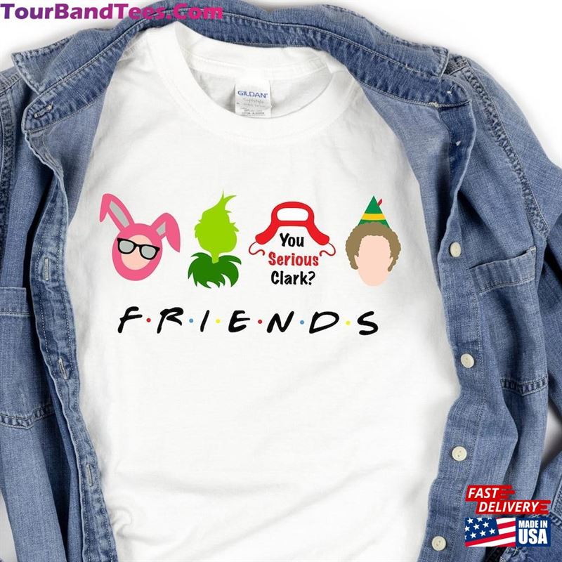 Christmas Friends Shirt Movie Watching Gift Idea Hoodie Classic 29Uf142040 – Utopia Fashion