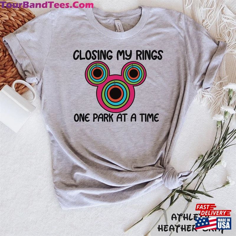 Closing My Rings One Park At A Time T-Shirt Disney Shirt Mickey Activity Unisex Sweatshirt 29Uf157301 – Utopia Fashion