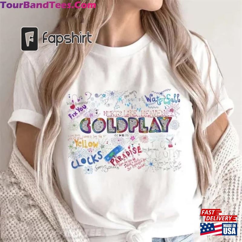 Coldplay World Tour Shirt Gift For Fan Classic T-Shirt 29Uf152145 – Utopia Fashion