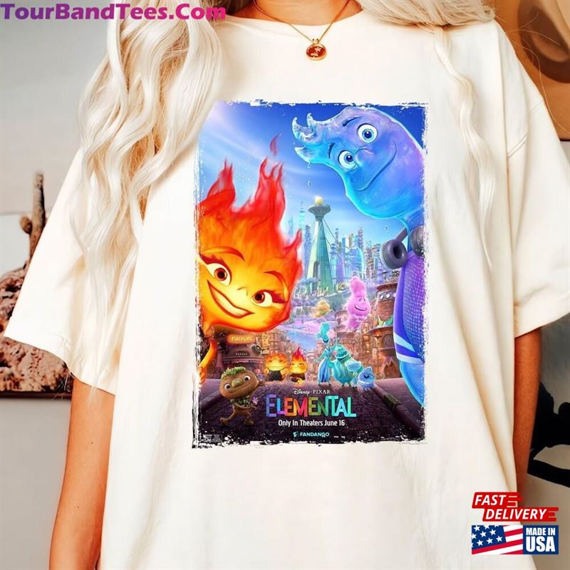 Comfort Colors Disney Elemental Movie Poster Graphic Shirt Pixar Family Trip T-Shirt Sweatshirt 29Uf142038 – Utopia Fashion