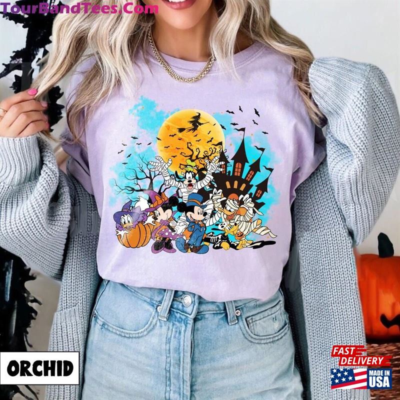 Comfort Colors Disney Halloween Shirt Mickey Not So Scary Retro Unisex Sweatshirt 29Uf142217 – Utopia Fashion