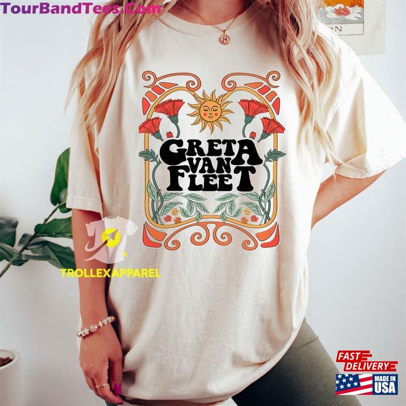 Comfort Colors Greta Van Fleet Shirt Retro Merch Sweatshirt T-Shirt 29Uf152106 – Utopia Fashion