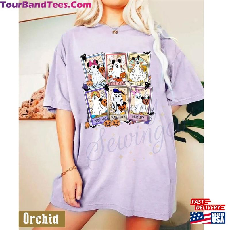 Comfort Colors Mickey Mouse And Friend Ghouls Tarot Halloween Shirt Disney Disneyland Unisex T-Shirt 29Uf163666 – Utopia Fashion