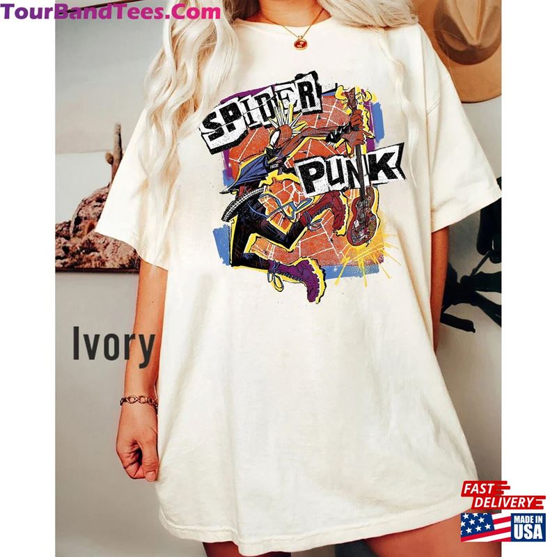 Comfort Colors Retro Spider Punk Shirt Man Across The T-Shirt Classic 29Uf163936 – Utopia Fashion