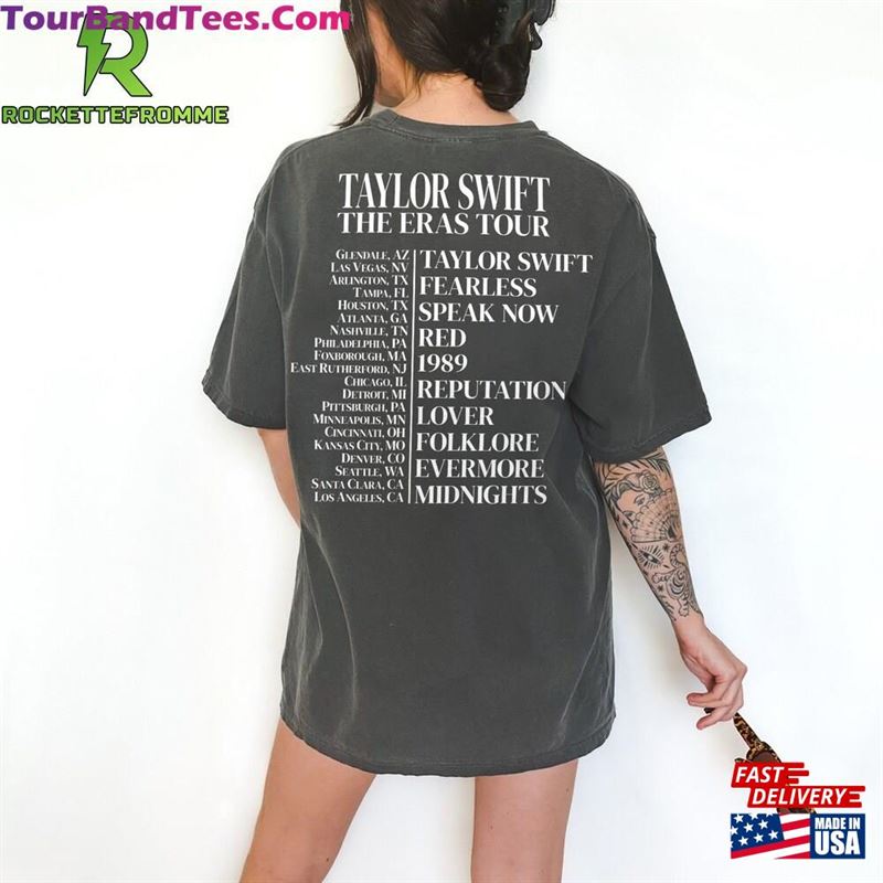 Comfort Colors Ts The Eras Tour Sides Shirt T-Shirt Classic 29Uf163302 – Utopia Fashion