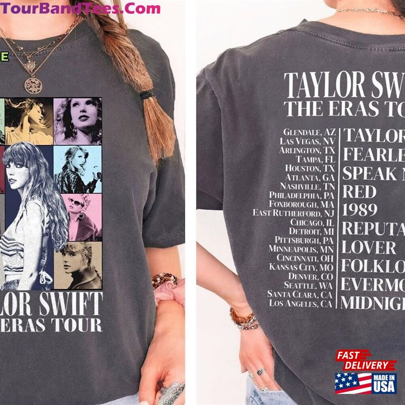 Comfort Colors Ts The Eras Tour Sides Shirt T-Shirt Classic 29Uf163302 – Utopia Fashion