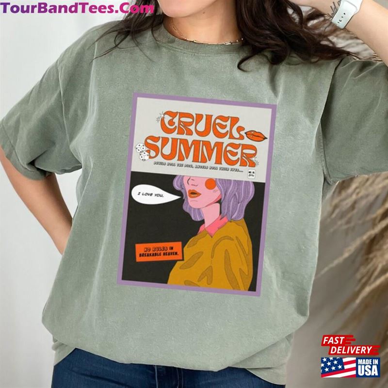 Cruel Summer Swiftie Lover Tee Retro The Eras Tour T-Shirt Taylor Sweatshirt Classic Hoodie 29Uf152570 – Utopia Fashion