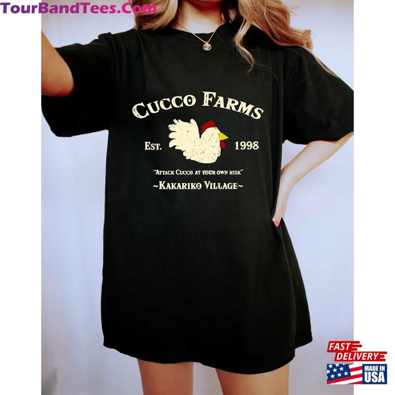 Cucco Farms Shirt Link To The Past Legend Of Zelda Classic Hoodie 29Uf147523 – Utopia Fashion