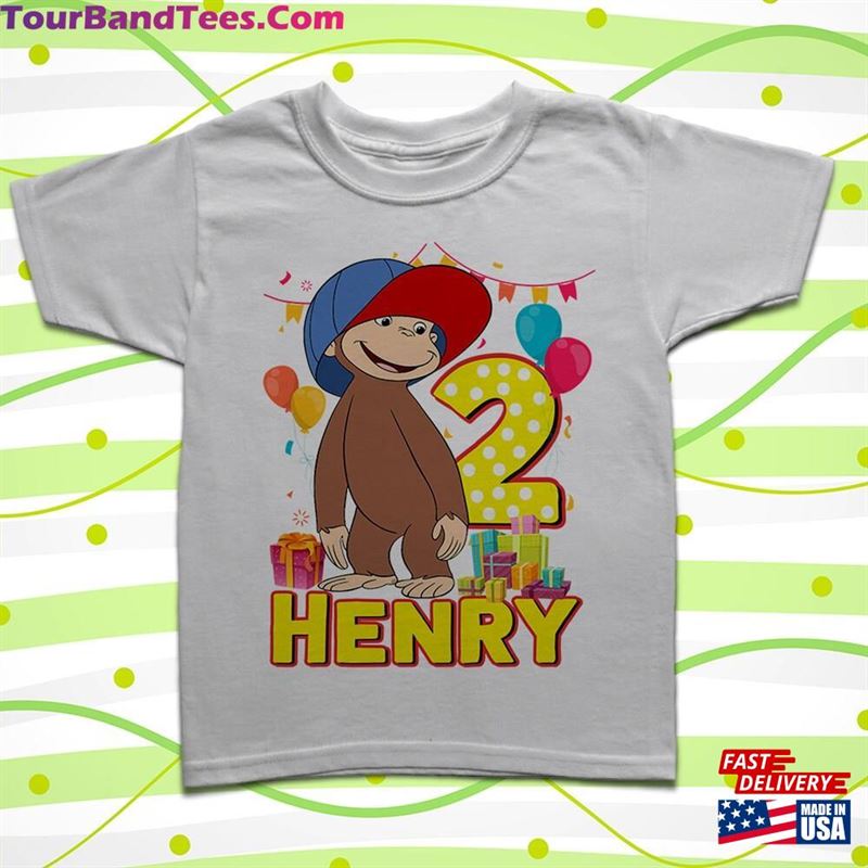 Curious George Birthday Shirts Customized Family Matching Sweatshirt Hoodie 29Uf147410 – Utopia Fashion