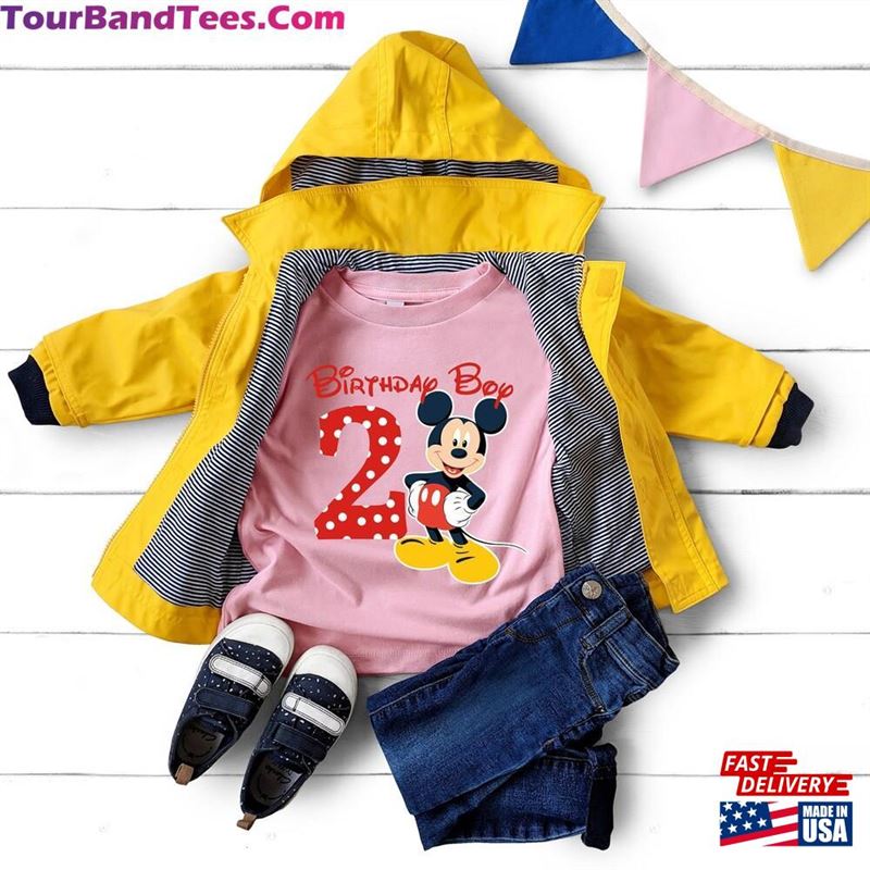 Custom Disney Birthday Shirt Personalized Age Kid Tee Sweatshirt T-Shirt 29Uf147125 – Utopia Fashion