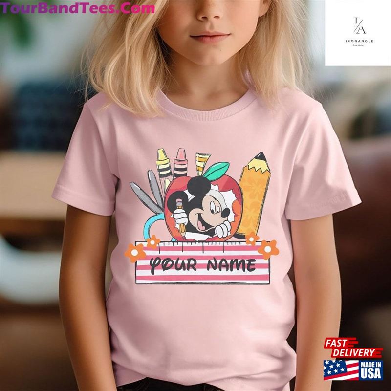 Custom Fourth Grade Shirt Disney Mickey Back To School Sweatshirt Hoodie 29Uf163754 – Utopia Fashion