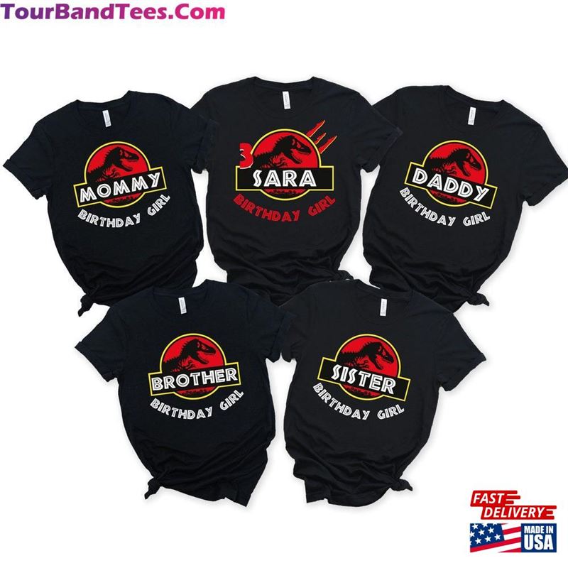 Custom Jurassic Park Birthday Boy And Girl Shirt Family Personalized Classic T-Shirt 29Uf163773 – Utopia Fashion