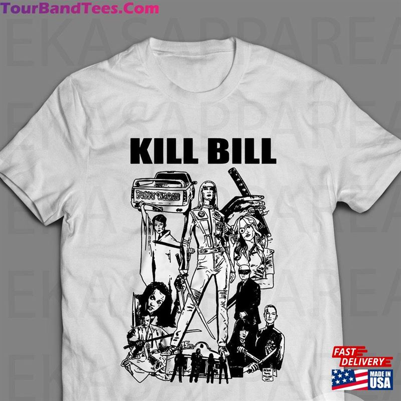 Custom Kill Bill Graphic Shirt Fan Art T-Shirt Print Unisex 29Uf157224 – Utopia Fashion