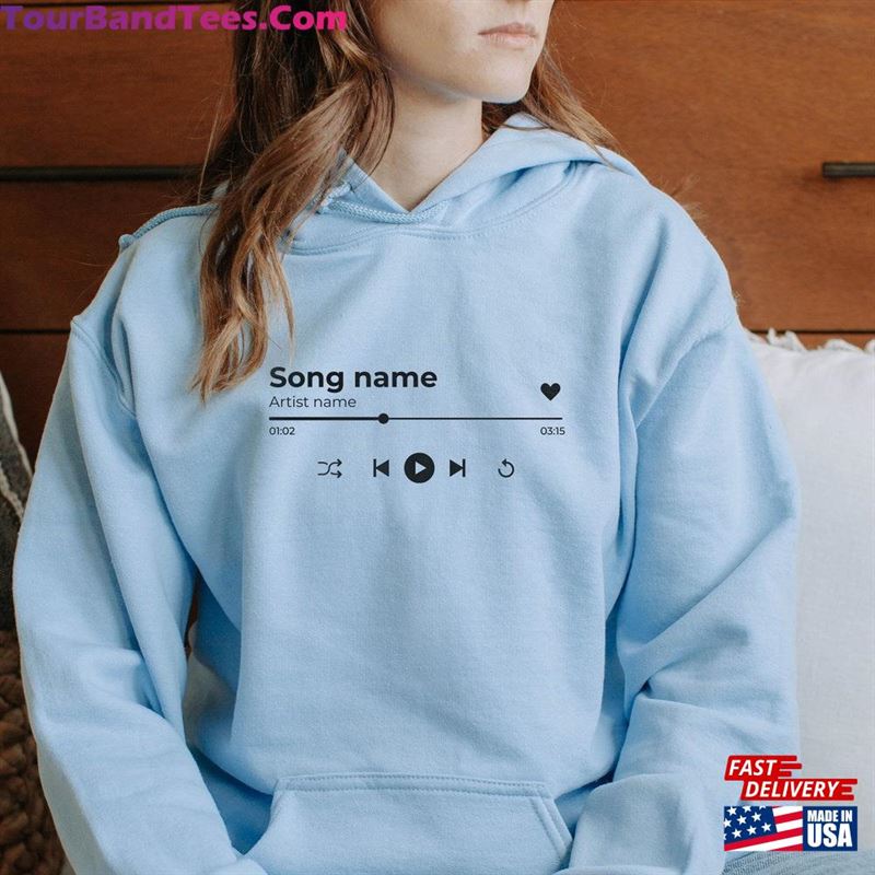 Custom Song Name And Artist Shirt Sweatshirt T-Shirt 29Uf164084 – Utopia Fashion