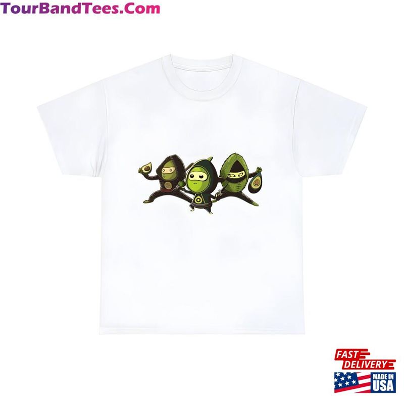 Cute Avocado Ninjas Unisex T-Shirt 29Uf147164 – Utopia Fashion