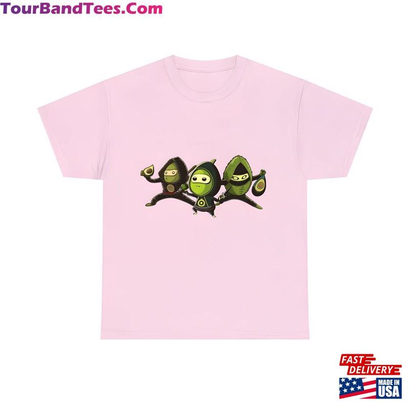 Cute Avocado Ninjas Unisex T-Shirt 29Uf147164 – Utopia Fashion