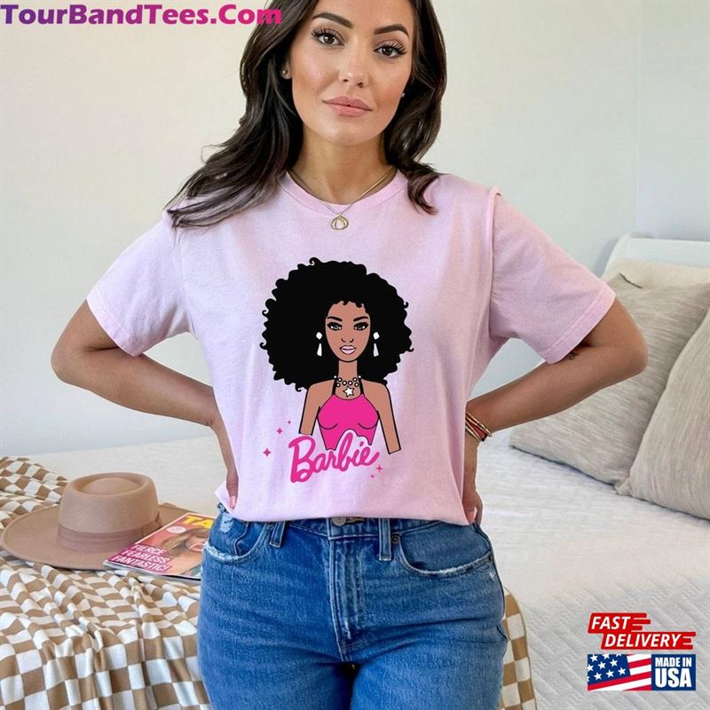 Cute Black Barbie Shirt Gift Barbieheimer T-Shirt Sweatshirt 29Uf163734 – Utopia Fashion