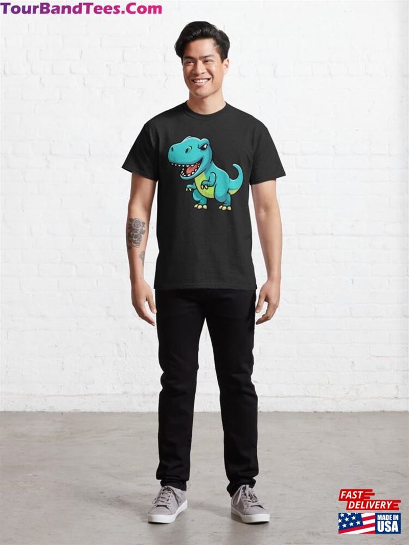 Cute Dinosaur Classic T-Shirt Sweatshirt Unisex 29Uf164476 – Utopia Fashion