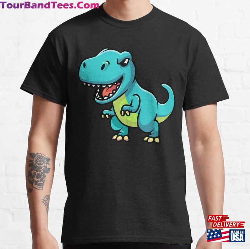 Cute Dinosaur Classic T-Shirt Sweatshirt Unisex 29Uf164476 – Utopia Fashion