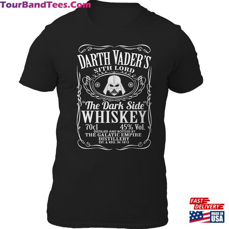 Dark Side Whiskey Mens Darth Vader Shirt Classic Unisex 29Uf142358 – Utopia Fashion