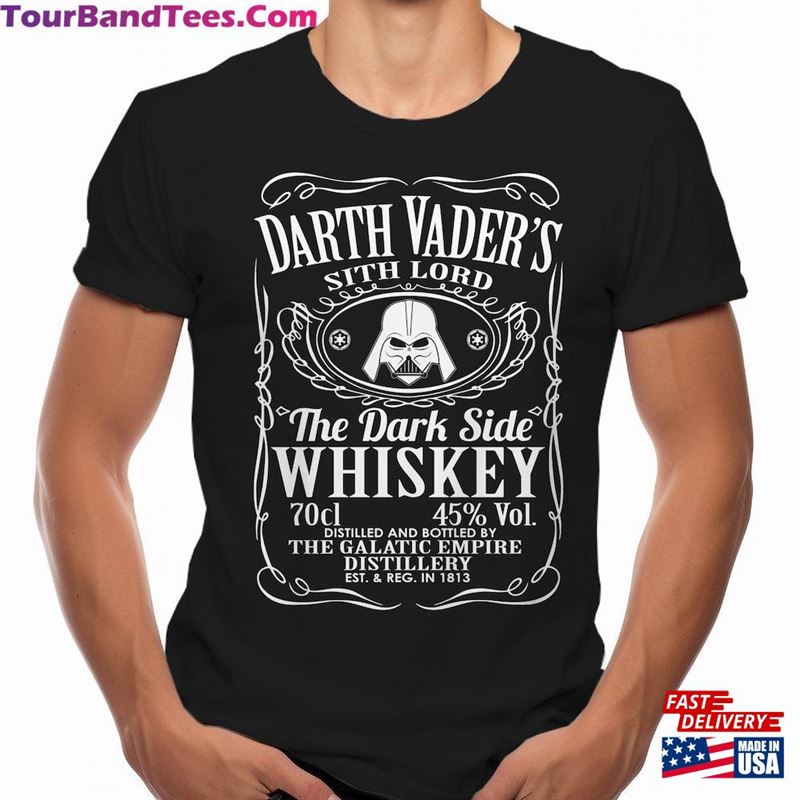 Dark Side Whiskey Mens Darth Vader Shirt Classic Unisex 29Uf142358 – Utopia Fashion