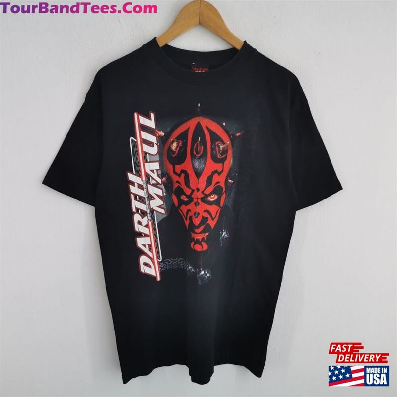 Darth Maul Star Wars Shirt Vintage 90S Tee T-Shirt Size M L Hoodie Classic 29Uf152291 – Utopia Fashion