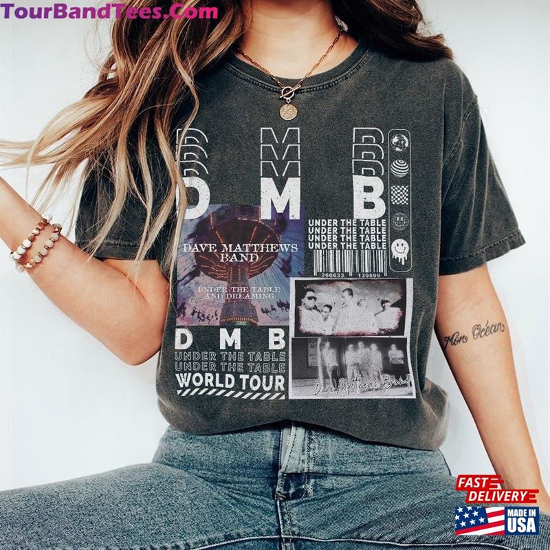 Dave Matthews Band Music Shirt V1 Sweatshirt Y2K Merch Vintage Dmb North American Tour Album Under The Table Hoodie L2504M T-Shirt 29Uf147329 – Utopia Fashion