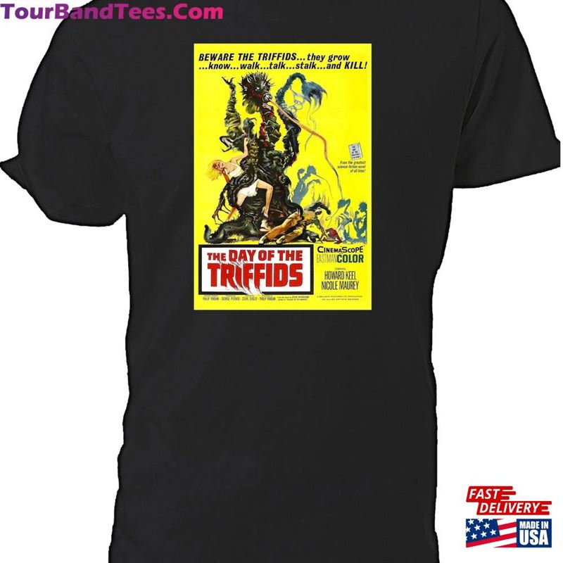 Day Of The Triffids Classic Sci Fi Movie Poster T-Shirt Choice Sizes And Colours Mens Hoodie Sweatshirt 29Uf163683 – Utopia Fashion