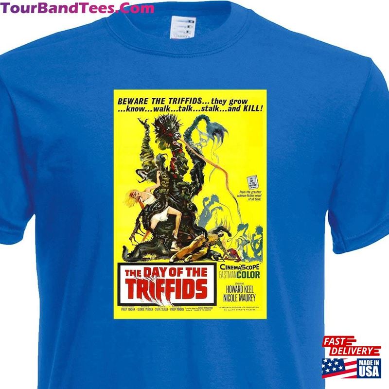 Day Of The Triffids Classic Sci Fi Movie Poster T-Shirt Choice Sizes And Colours Mens Hoodie Sweatshirt 29Uf163683 – Utopia Fashion